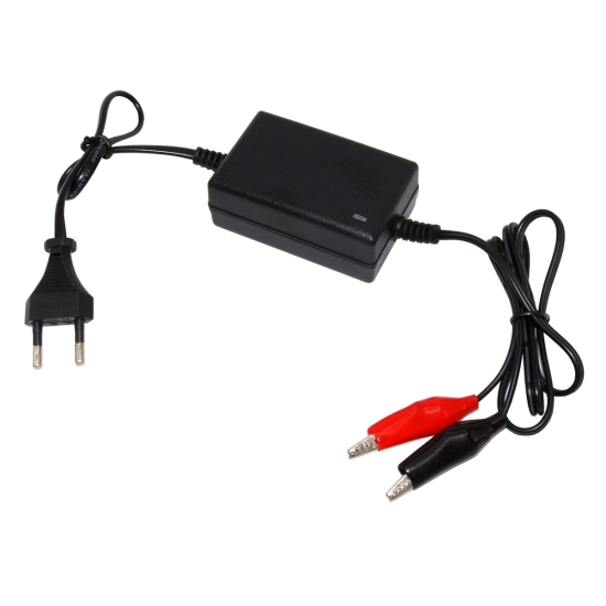 Ładowarka automatyczna do akumulatorów żelowych 12V 1.5A 7-30Ah z diodą sygnalizującą ładowanie-101456
