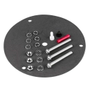 Lampa ostrzegawcza błyskowa kogut 80xLED magnes R10 12V 24V-107578