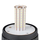 Lampa ostrzegawcza błyskowa kogut 80xLED magnes R10 12V 24V-107579