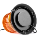 Lampa ostrzegawcza błyskowa kogut 80xLED magnes R10 12V 24V-107580
