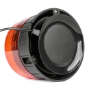 Lampa ostrzegawcza błyskowa kogut 80xLED magnes R10 12V 24V-107586