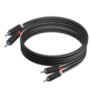 Kabel wtyk 2 RCA - 2RCA 0.5m Shudder BASIC przewód cinch - cinch czincz - czincz-107632
