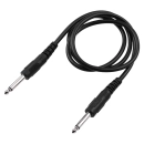 Kabel wtyk jack 6.3mm mono - wtyk jack 6.3mm mono 5m-107728