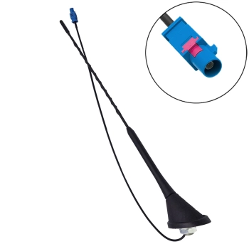 Antena samochodowa dachowa + wzmacniacz FAKRA tył do AUDI OPEL VW SEAT SKODA