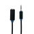 Kabel wtyk jack 3.5mm stereo - gniazdo jack 3.5mm 1.5m przedłużacz słuchawek jack 3.5mm wtyk - gniazdo