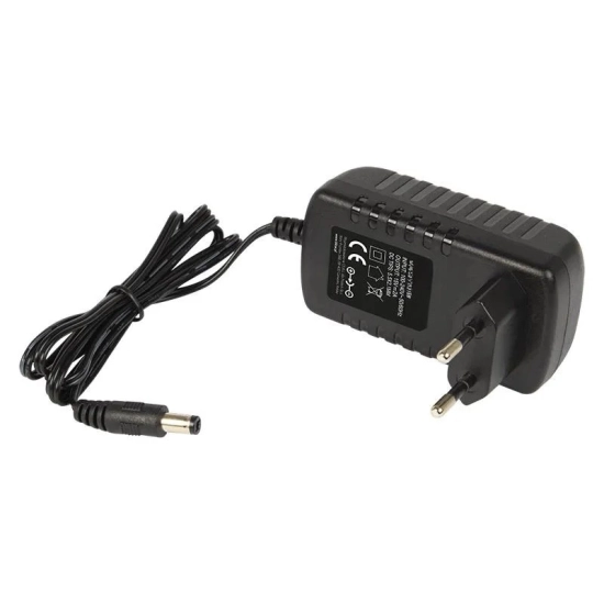Zasilacz impulsowy 15V 2000mA  2.1mm x 5.5mm Nowy (+)
