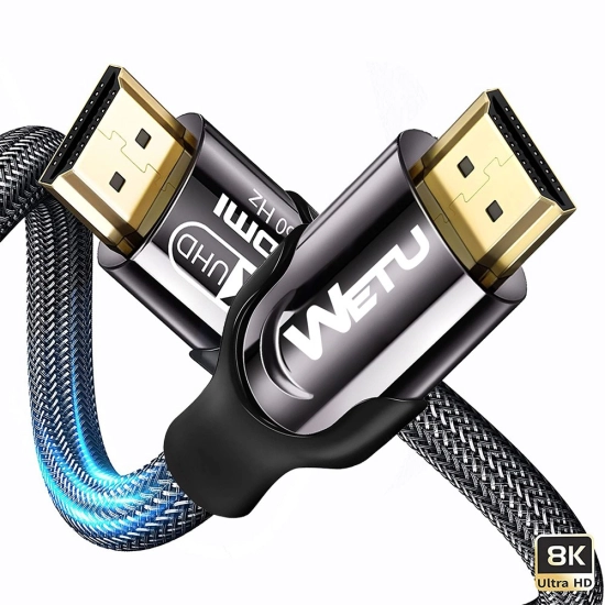 Kabel Przewód HDMI 2.1 WETU Premium 8K 60Hz 4K 120Hz Ultra High Speed 48Gb 9m HQ