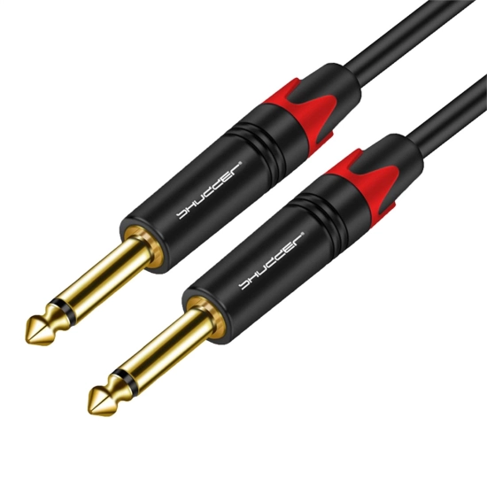 Kabel wtyk jack 6.3 mono - wtyk jack 6.3 mono 5m Shudder PREMIUM