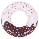 Kółko pompowane basenowe do pływania donut brązowy-108753