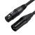 Kabel DMX XLR 3 PIN - 3 PIN do sterowania światłem Shudder PREMIUM 10m