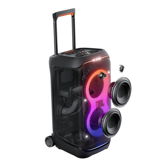 Kolumna mobilna JBL PartyBox Stage 320 240W IPX4 Czarna Party Box JBL-108258