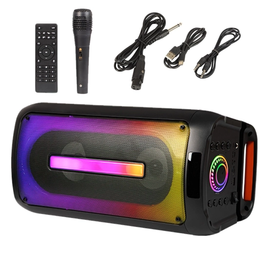 Głośnik Bluetooth CityLIGHT z mikrofonem i pilotem AUX USB Micro SD 160W-108269