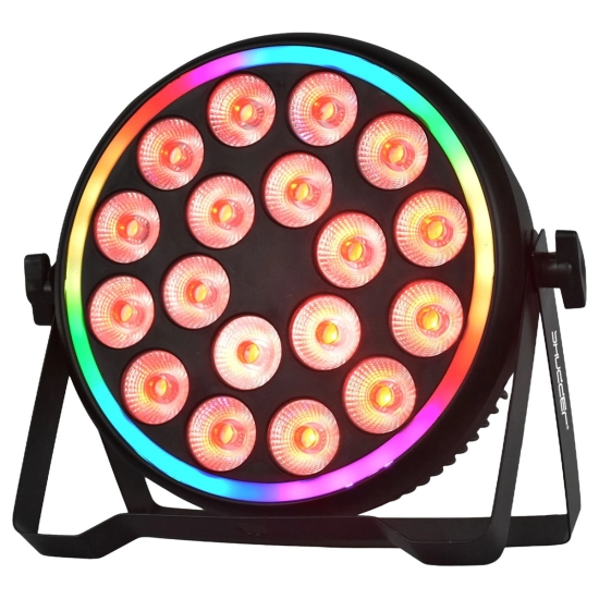 Efekt świetlny PAR LED Shudder ONA0003 18 x 4W 4in1 100W COLOR RING 30 LED x 0.2W