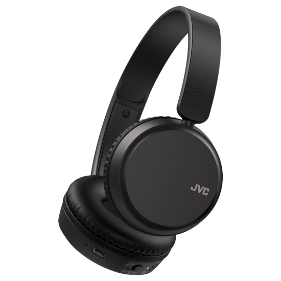 Słuchawki JVC bezprzewodowe nauszne składane HA-S36W Black Bluetooth czarne