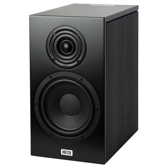 Kolumny półkowe Heco AURORA XT 300 Black Oak czarne z czarnym winylem para-108549