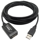 Kabel przedłużacz USB aktywny wtyk-gniazdo 5m-109797