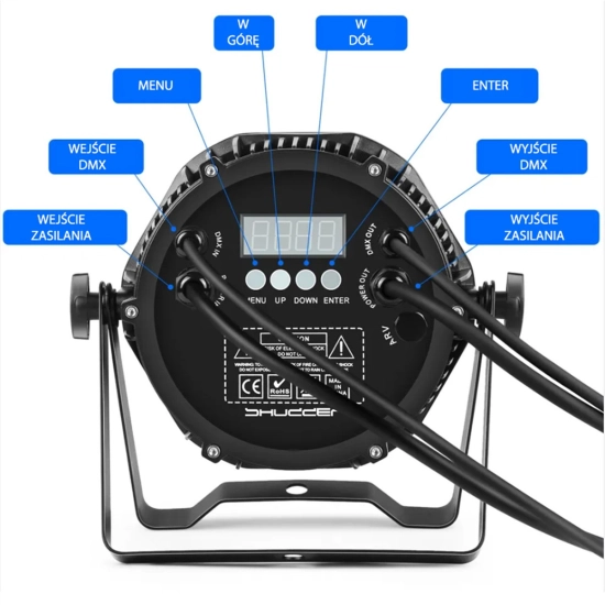 Efekt świetlny Shudder NEPTUNE PAR LED 150W wodoodporny ONA0005-109400