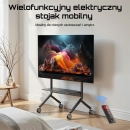 Mobilny elektryczny regulowany stojak do TV Monitorów Interaktywnych P150-110936