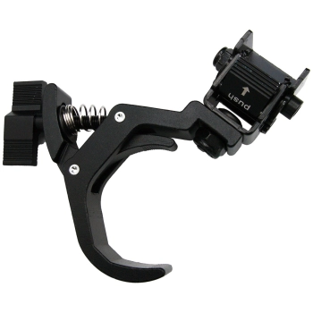 Uchwyt do efektów świetlnych v.6 uniwersalny SHUDDER Black Single-Fold Clamps