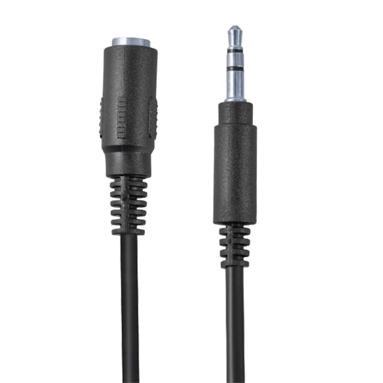 Kabel wtyk jack 3.5mm stereo - gniazdo jack 3.5mm 2m-110184