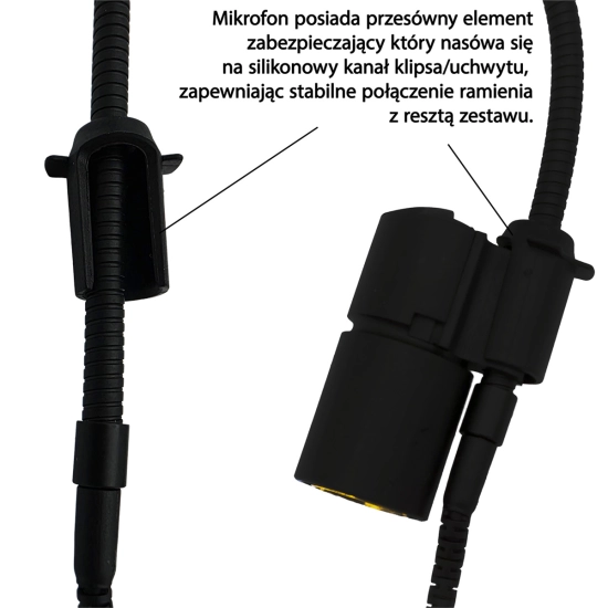 Mikrofon do zestawu MIK4099 C-4099 single microphone-111714