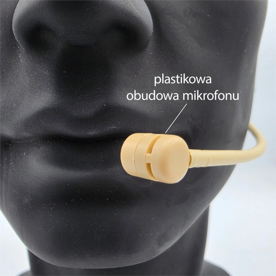 Mikrofon nagłowny Shudder MIK4008 K-68C mini XLR kierunkowy Skin-111767
