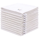 Zestaw ręczników z mikrofibry RevoCare 40x40cm 12szt. biały Grube 380GSM