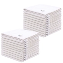 Zestaw ręczników z mikrofibry RevoCare 40x40cm 24szt. biały Grube 380GSM