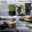 Ręcznik do osuszania z mikrofibry RevoCare CARBON MONSTER 1200GSM 40x40cm szaro czerwony-112425