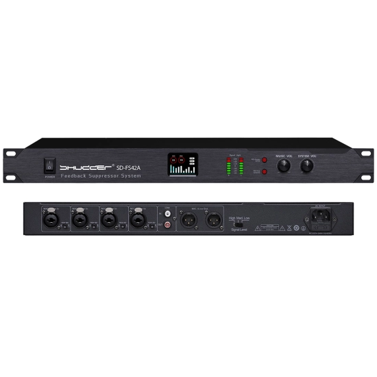 Eliminator sprzężeń Shudder SD-F42A Feedback Suppressor System-112793