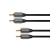 Kabel wtyk 2 RCA-2RCA wtyk 3m PREMIUM