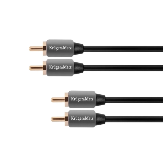 Kabel wtyk 2 RCA-2RCA wtyk 3m PREMIUM