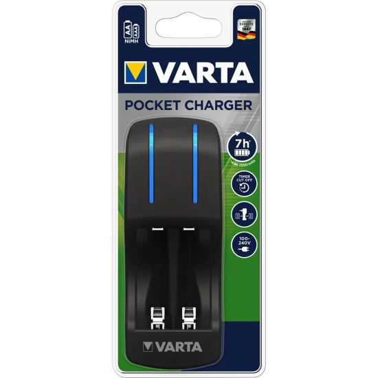 Ładowarka do akumulatorków POCKET CHARGER VARTA 4x AA lub AAA