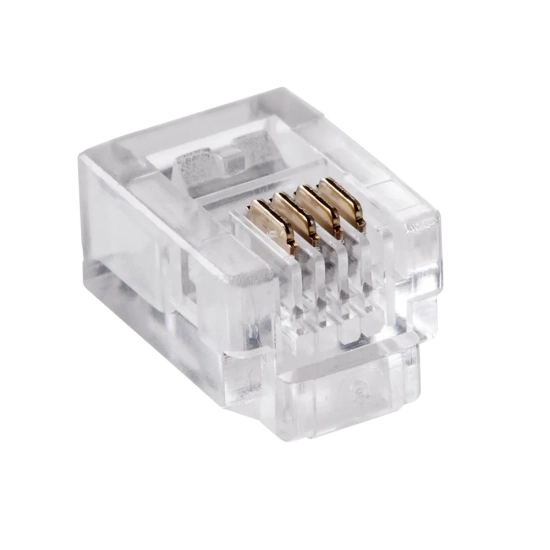Wtyk telefoniczny RJ11 6P 4C