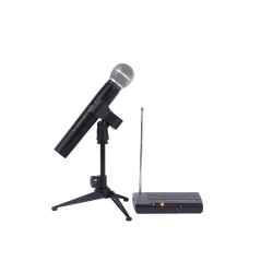 Mikrofon bezprzewodowy VHF ALTON 1 kanałowy mikrofon doręczny