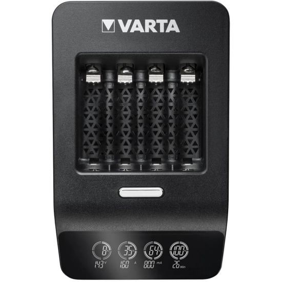 Ładowarka do akumulatorków VARTA ultra szybka LCD ULTRA FAST CHARGER AA AAA + akumulatorki 4x AA 2100mAh-3197