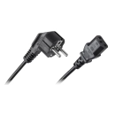Kabel zasilający uniwersalny 1,5m z uziemieniem