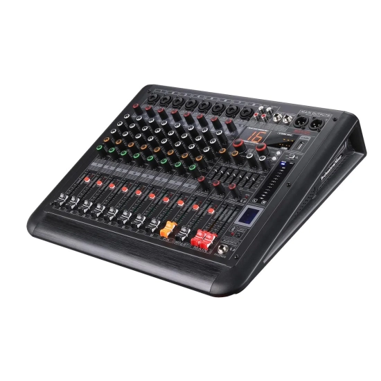Mikser Brass Tone Audio BTA2208 99DSP 8 Kanałowy, Equalizer, Phantom 48V, USB, Bluetooth, MP3