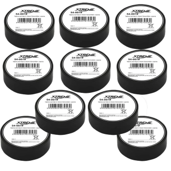 Taśma izolacyjna 0.13mm 15mm 20m czarna 10szt Taśma izolacyjna 0.13mm 15mm 20m czarna 10szt