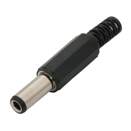 Wtyk wtyczka zasilająca DC 2.5 x 5.5 x 14mm na kabel