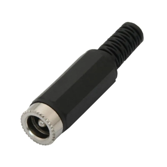 Gniazdo zasilające DC 2.5 x 5.5 do zasilacza na kabel