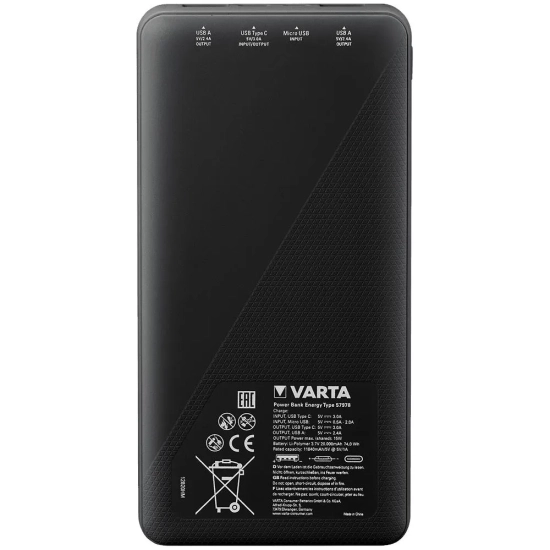 Power Bank VARTA 20000mAh energy-4406