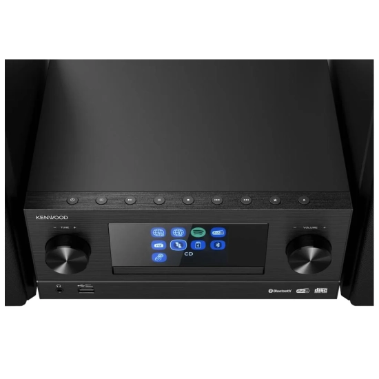 Wieża Kenwood  DAB, internet, BT M-9000S-B czarna-4439