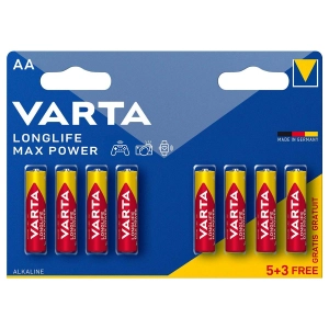 Baterie VARTA LongLife MAX Power  AA 5+3 szt.-4461