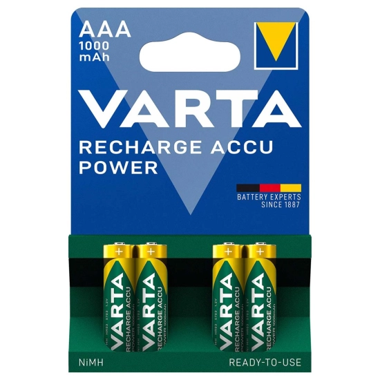 Akumulatorki VARTA ACCU POWER AAA 1000mAh 4szt.