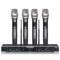 Mikrofony bezprzewodowe Shudder SDR1502 4 mikrofony doręczne