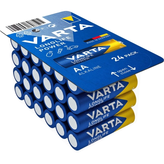 Baterie VARTA LongLife Power AA LR6 ( duży paluszek )  BIG BOX 24szt.-4602