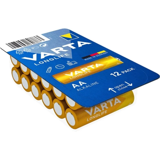 Baterie alkaliczne VARTA LongLife AA BIG BOX 12szt.