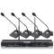 Mikrofony konferencyjne pulpitowe bezprzewodowe Shudder SDR1505 zestaw + walizka-4629