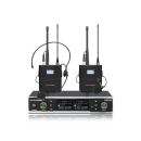 Mikrofony bezprzewodowe Shudder SDR1304 2x zestaw bodypack + mikrofon nagłowny
